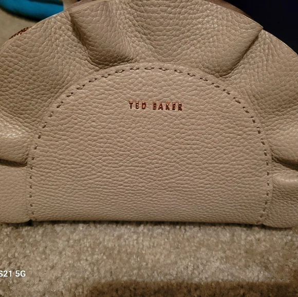 Leather Dark tan crossbody handbag - Picture 1 of 3